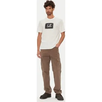 Pánské tričko C.P. Company T-Shirt RCCMTS723A005100W Écru Regular Fit S