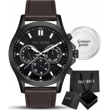 Hodinky Paul Lorens pánské hodinky SHARK s gravírováním