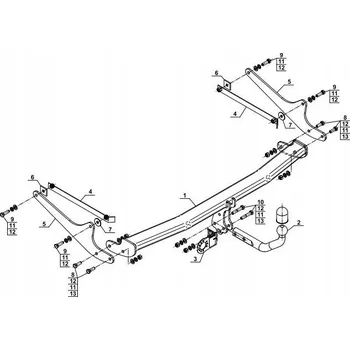 Tažné zařízení Tažné zařízení Steinhof R-121