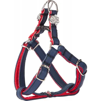 Postroj pro psa Postroj step-in New York Dingo pro malého psa, tmavě modrý, velikost S