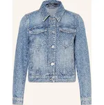 Marc Aurel Dámská Džínová Bunda S Ozdobnými Kamínky, modrá, 42