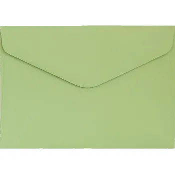 Obálka OBÁLKA HLADKÁ SVĚTLE ZELENÁ C6
