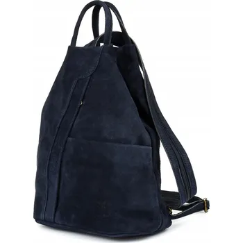 Městský batoh Vera Pelle italský kožený Batoh dámský malý