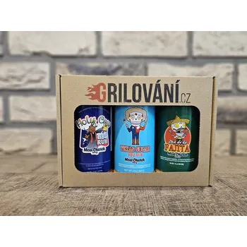Koření Sada BBQ koření Meat Church v dárkové krabičce