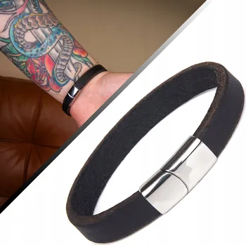 Náramek Náramek, Pánský náramek, Pánský náramek 10mm 185mm