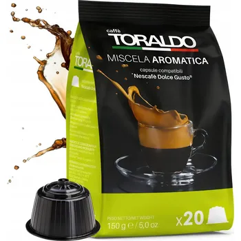 Italské kapsle Dolce Gusto TORALDO Aromatica x20
