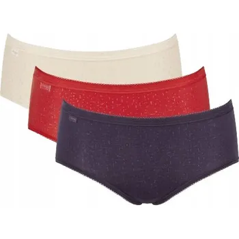 Dámské spodní prádlo Dámské kalhotky bavlna Sloggi Basic+ Midi C3P Holiday 48