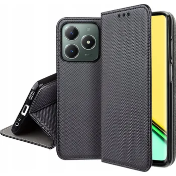 Pouzdro na mobilní telefon Flipové Pouzdro TelForceOne pro Realme C61, černé