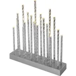 EMOS DCAW02 LED svícen stříbrný