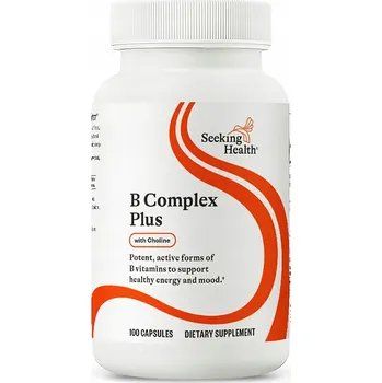 Doplněk stravy Seeking Health B Complex Plus 100 vegetariánských kapslí