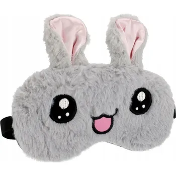 Škraboška na spaní Maska na spaní Králíček šedá STARPAK