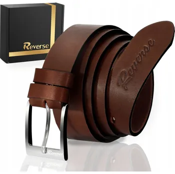 Opasek Reverse hnědý pásek - muž