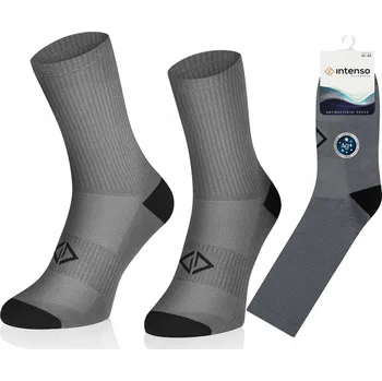 Pánské ponožky Ponožky Intenso 0693_wz6+8 šedé, velikost 41-43