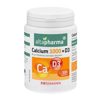 altapharma Tablety s vápníkem a vitaminem D3, doplněk stravy 270 g