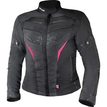 Moto bunda Dámská bunda na motorku Street Racer Rose černo-růžová 3XL