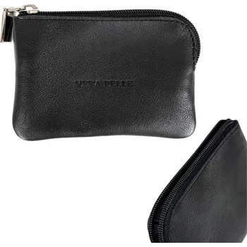 Peněženka Vera Pelle dámská peněženka z pravé kůže černá