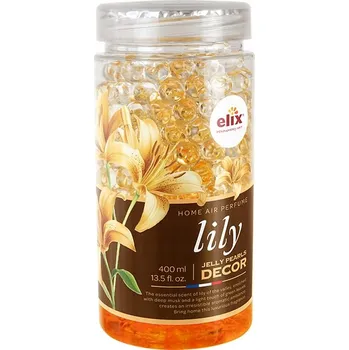 Osvěžovač vzduchu Osvěžovač vzduchu s vůní lilie MB ELIX JELLY PEARLS DECOR LILY 400 ml