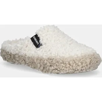 Dámské pantofle Pantofle Verbenas YUMA CURLY béžová barva, 5804100660 5804100660.CRUDO 01X, EUR 41