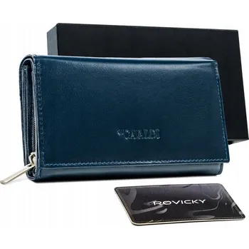 4U Cavaldi dámská peněženka z pravé kůže, modrá