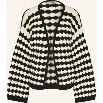 Dámský svetr More & More Dámský Úpletový Kardigan, černá / bílá, 36