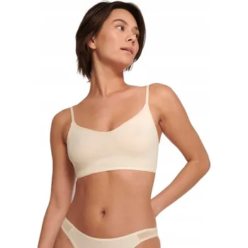 Podprsenka Sloggi podprsenka bez kostic béžová velikost S