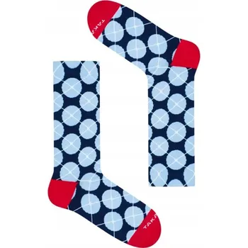 Pánské ponožky Ponožky TakaPara geometrický vzor, velikost 32-34