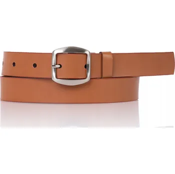 Opasek Pásek Kožený Opasek Hnědý Rezavý 3 cm ke kalhotám pravá kůže SEPHER