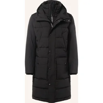 Pánský kabát Strellson Pánský Prošívaný Kabát Crasher Fused, černá, 54