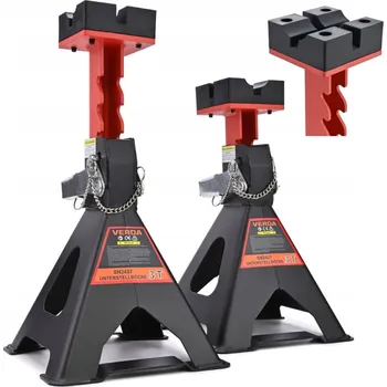 zvedák D2437 podpěry pod auto 3T s přídavnou pojistkou
