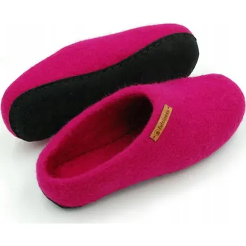Dámské pantofle PANTOFLE FILCOVÉ BAČKORY VLNĚNÉ FELTINESS 39/40