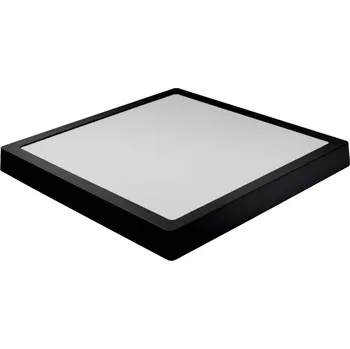 LED panel Syntron Přisazené čtvercové svítidlo LED 24W černé barva studená