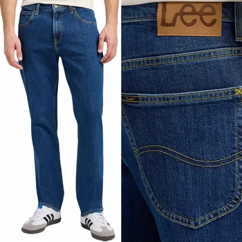Podprsenka Lee Brooklyn Classic Straight Střih Mid Stonewash W42 L34 L452PXKX