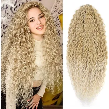 Paruka Příčesek YEESHEDO T16A-613 blond 3 ks