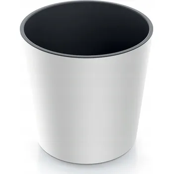 Květináč Květináč plast bílý Prosperplast 30 cm x 30 cm x 29 cm