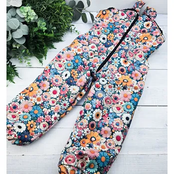 Dívčí kalhoty Kulišárny Zimní funkční SOFTSHELL kalhoty s laclem KYTIČKY VELIKOST: 86-92