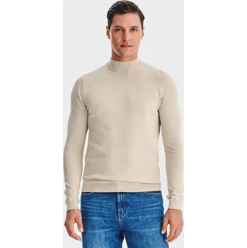 Podprsenka Elegantní pánský rolák v béžové barvě Pako Lorente vel L