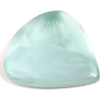 Přírodní kámen Kabošon Pectolite (zelený Larimar) č.8014 (34x34x5mm)