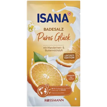 Koupelová sůl ISANA Sůl do koupele Čisté štěstí 80 g