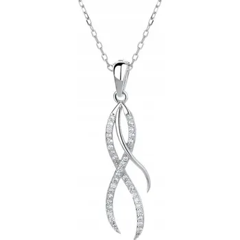 Náhrdelník STŘÍBRNÝ DÁMSKÝ NÁHRDELNÍK ŘETÍZEK CELEBRITKA