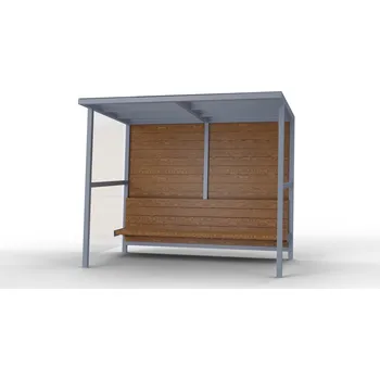 Přístřešek na auto HTI Zastávkový přístřešek Rola Barva konstrukce: kovářská čerň