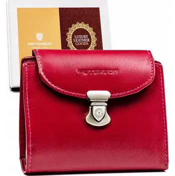 Peterson dámská peněženka z pravé kůže, růžová