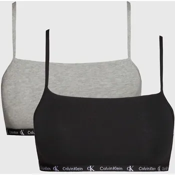 Podprsenka Calvin Klein Braletka 000QF7215E L Nevyztužená braletka, 2 kusy v balení