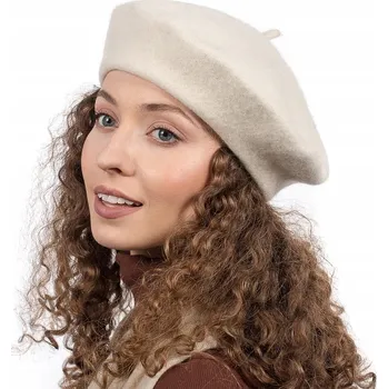 Podprsenka Planeta Czapek baret bílý univerzální velikost vlna