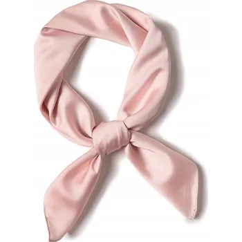 Šála Little Angel šátek bez vzoru - satén