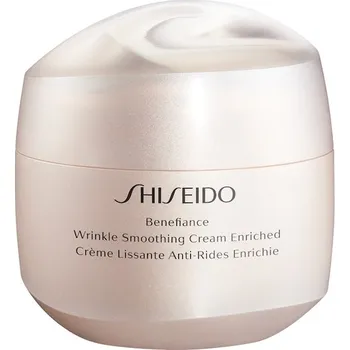 Pleťový krém Shiseido Linky-pece-o-oblicej BenefianceWrinkle Smoothing Cream Enriched 75 ml (29 493,00 Kč / 1 l)