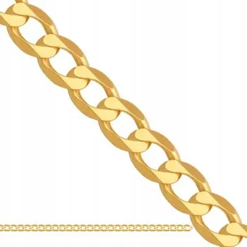 Řetízek Pánský Řetízek Pancr řetízek ze zlata 585, klasický řetízek 1,70g R50