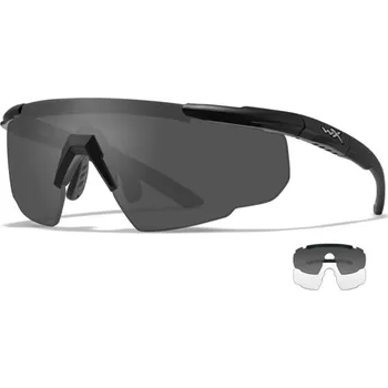 Sluneční brýle ochranné brýle WILEY X SABER ADVANCED Smoke Grey + Clear/Matte Black
