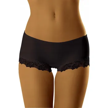 Kalhotky Wolbar Kate Dámské kalhotky šortkového střihu černé L