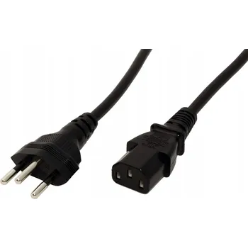 Napájecí kabel VALUE Napájecí kabel IEC320 C13 10A černý 1,8m