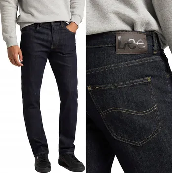 Pánské džíny Lee Brooklyn Straight pánské džíny rovného střihu velikost 44/32